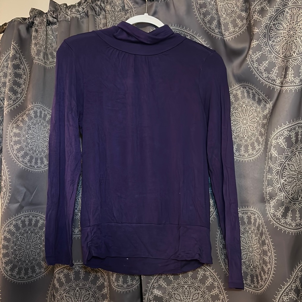 Storm purple turtle neck